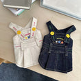 Load image into Gallery viewer, Pet embroidered denim skirt