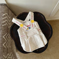Load image into Gallery viewer, Pet embroidered denim skirt