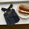 Load image into Gallery viewer, Pet embroidered denim skirt
