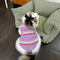 Load image into Gallery viewer, Pet striped sweater