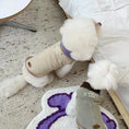 Load image into Gallery viewer, Denim Plush Pet Coat - WizzPaw