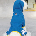 Load image into Gallery viewer, Full-coverage Four-legged Waterproof Raincoat - WizzPaw