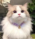 Load image into Gallery viewer, Garden Party-Pet Pearl Necklace Collar - WizzPaw