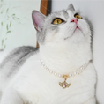 Load image into Gallery viewer, Heart-Pet Pearl Necklace Collar - WizzPaw