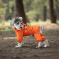 Load image into Gallery viewer, High-Collar Rainproof Dog Raincoat - WizzPaw