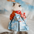 Load image into Gallery viewer, Japanese-Style Pet Kimono - Crane Spring Returns - WizzPaw