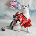 Load image into Gallery viewer, Japanese-Style Pet Kimono - Crane Spring Returns - WizzPaw