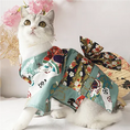 Load image into Gallery viewer, Japanese-Style Pet Kimono - Ukiyo-e - WizzPaw