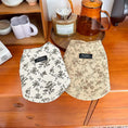 Load image into Gallery viewer, Pet Corduroy Floral Reversible Vest Jacket - WizzPaw