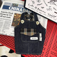 Load image into Gallery viewer, Pet Denim Overalls - WizzPaw