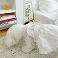 Load image into Gallery viewer, Pet Embroidered Strap Dress - WizzPaw