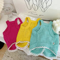 Load image into Gallery viewer, Pet Knit Lace Tank Top - WizzPaw