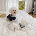 Load image into Gallery viewer, Pet Nautical Sailor Outfit - WizzPaw