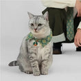 Load image into Gallery viewer, Pet Retro Green Shirt Collar - WizzPaw