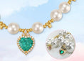 Load image into Gallery viewer, Sissi's Heart-Pet Pearl Necklace Collar - WizzPaw
