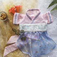 Load image into Gallery viewer, Traditional Chinese Style Pet Hanfu Dress - Mountain and Field - WizzPaw