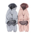 Load image into Gallery viewer, Waterproof Hooded Four-Legged Dog Raincoat with Reflective Details - WizzPaw