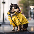 Load image into Gallery viewer, Wind/Waterproof, British-style Retro Thickened Dog Raincoat - WizzPaw