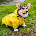 Load image into Gallery viewer, Wind/Waterproof, British-style Retro Thickened Dog Raincoat - WizzPaw