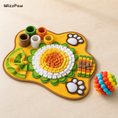 Load image into Gallery viewer, Snuffle Mat - Blue Chew Ball Set