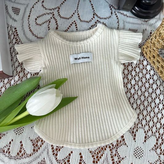 Pet Flutter Sleeve Knit Vest