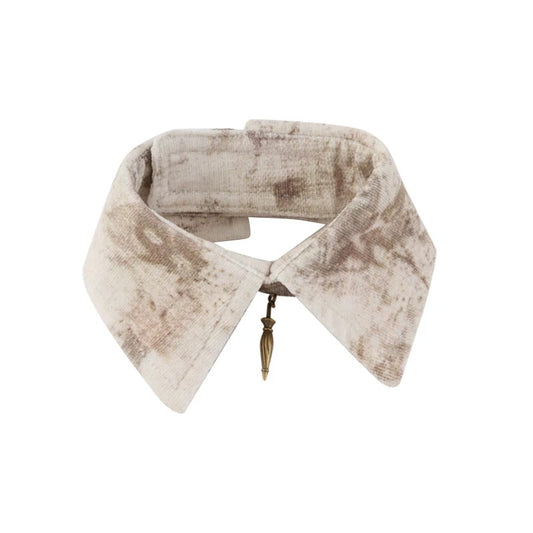 Pet Retro Dyed Shirt Collar