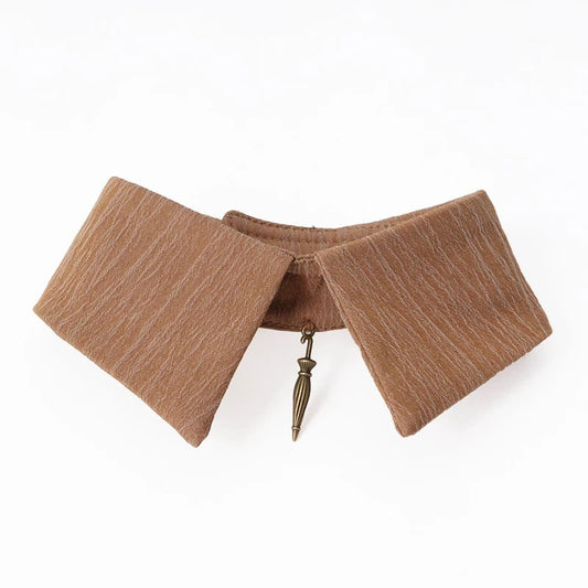 Pet Retro Pleated Shirt Collar