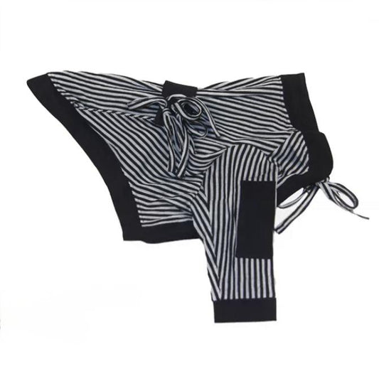 Pet Warm Striped Robe