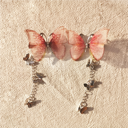 Traditional Chinese Pet Hair Clip - Butterfly