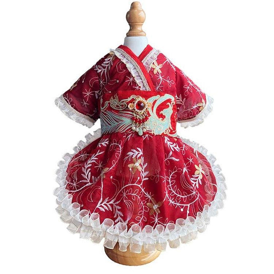 Chinese-Style Pet Hanfu Lux Collection - Four Beauties - WizzPaw