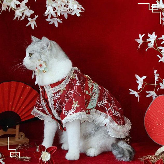 Chinese-Style Pet Hanfu Lux Collection - Four Beauties - WizzPaw