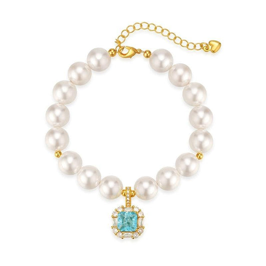 Ocean Star-Pet Pearl Necklace Collar - WizzPaw