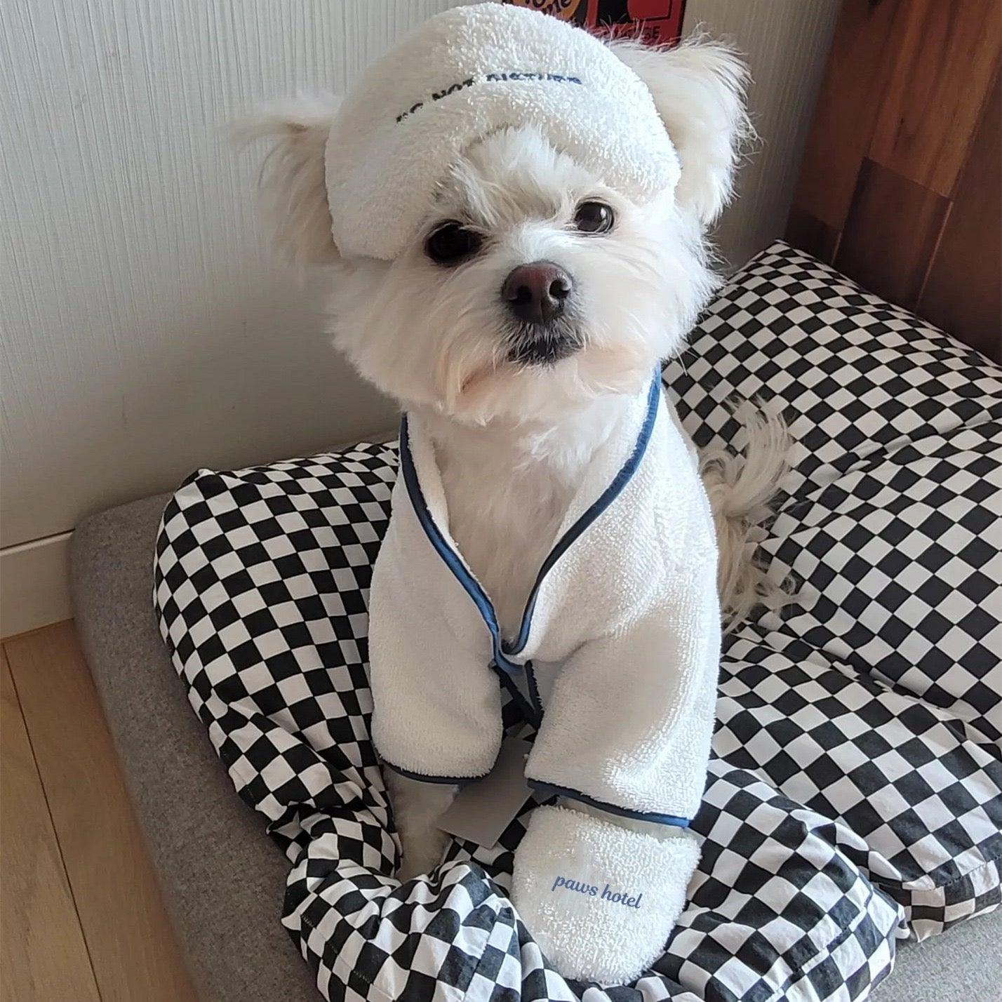 Pet Hotel Style Bathrobe - WizzPaw