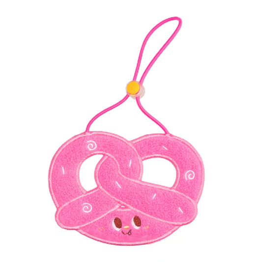 Pet Pretzel Bandana-Pink - WizzPaw