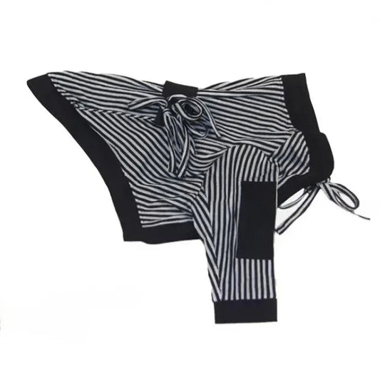 Pet Warm Striped Robe - WizzPaw