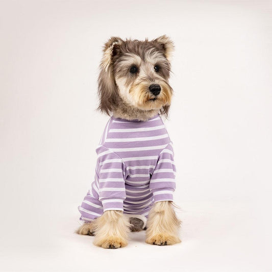 Striped loungewear for dogs - WizzPaw