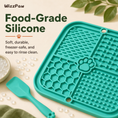 Load image into Gallery viewer, Calming Lick Mat C-Pattern - Food-Grade Silicone
