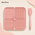 Load image into Gallery viewer, Calming Lick Mat C-Pattern - Pink
