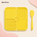 Load image into Gallery viewer, Calming Lick Mat C-Pattern - Yellow
