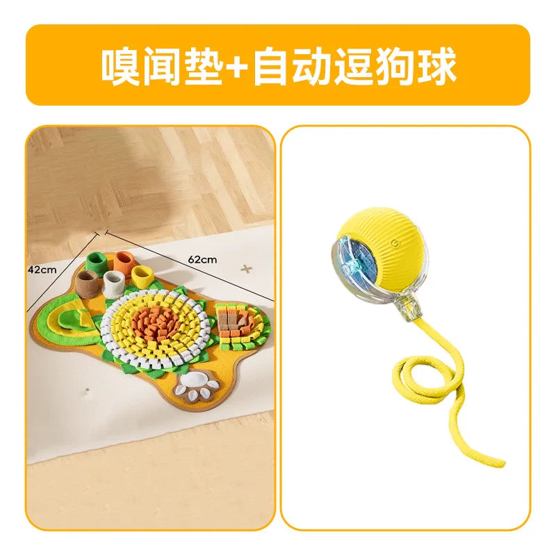 Snuffle mat with automatic ball set original supplier image