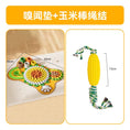 Load image into Gallery viewer, Snuffle mat with corn rope set original supplier image
